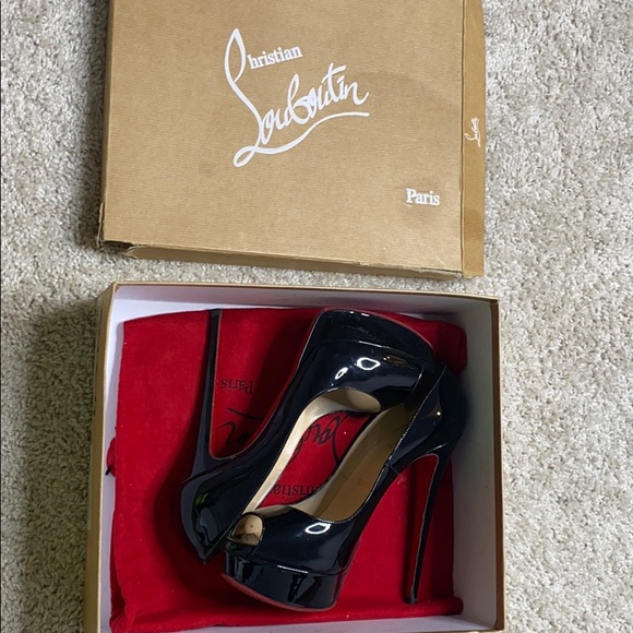 Christian Louboutin Lady peep 150 patent Calf - Picture 5 of 14